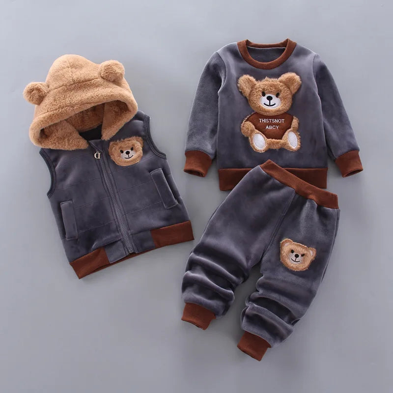 Casacos com capuz infantil | Agasalhos Fleece infantil