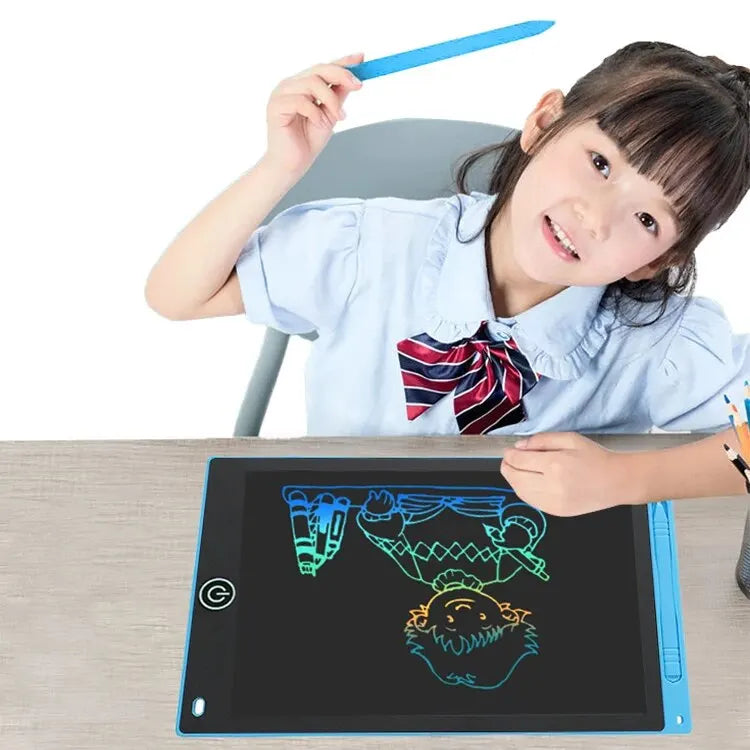 Lousa Mágica Colorida para Desenho Infantil | Lousa Magica Tablet de Escrita Infantil Didático Educativo