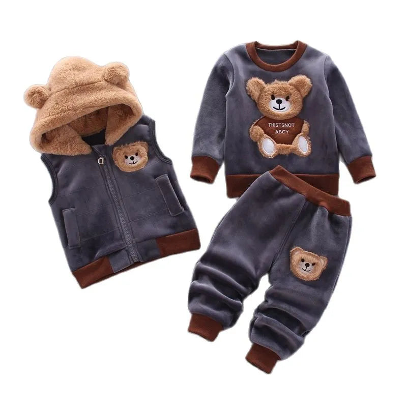 Casacos com capuz infantil | Agasalhos Fleece infantil