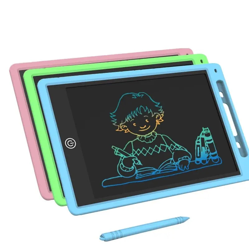 Lousa Mágica Colorida para Desenho Infantil | Lousa Magica Tablet de Escrita Infantil Didático Educativo